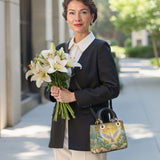 Catholight Grace of the Holy Spirit Personalized Lady Leather Bag