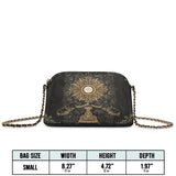 Catholight The Corpus Christi Elegance Leather Crossbody Bag