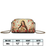 Catholight Little Flower Leather Crossbody Bag