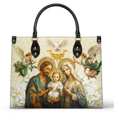 Catholight Holy Family Sacred Leather Bag
