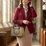 Catholight  Sacred Heart of Divine Love Leather Bag
