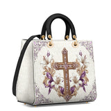 Catholight Faith & Florals Lady Leather Bag