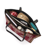 Catholight Liturgical Elegance Leather Tote Bag