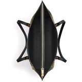 Catholight Lady Of Lourdes Leather Tote Bag