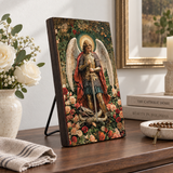 Catholight Archangel's Triumph Devotional Wooden Art