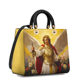 Catholight Guardian of Light Lady Leather Bag