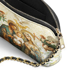 Catholight Holy Family Sacred Leather Crossbody Bag