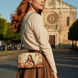 Catholight Little Flower Leather Crossbody Bag