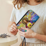 Catholight Sacred Grace Glow Leather Wallet Purse