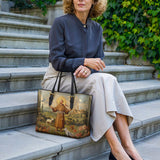 Catholight The Spirit of Nature Leather Tote Bag