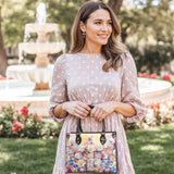 Catholight  Floral Resurrection Leather Bag