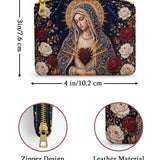 Catholight Sorrowful Grace Leather Rosary Pouch