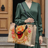 Catholight  Sacred Heart of Grace Leather Bag