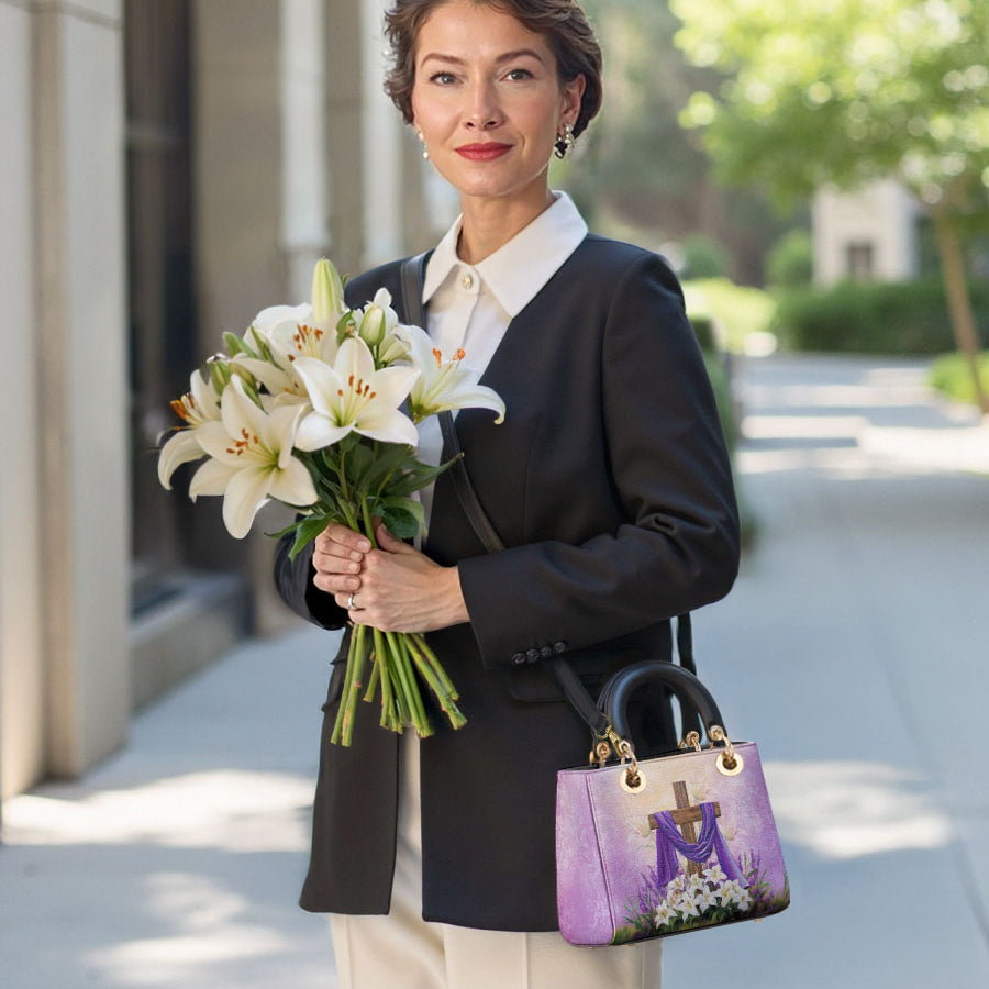 Catholight Faithful Bloom Lady Leather Bag