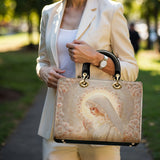 Catholight Rose Halo Devotion Lady Leather Bag