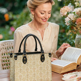 Catholight  The Ave Maria Pattern Leather Bag