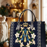 Catholight  Crown Of Grace Leather Bag