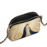 Catholight Our Lady’s Eternal Glow Leather Crossbody Bag