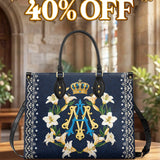 Catholight  Crown Of Grace Leather Bag