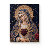 Catholight Sorrowful Grace Canvas Wall Art