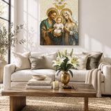 Catholight Holy Family Sacred Canvas Wall Art