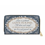 Catholight  Corinthian Elegance Leather Wallet Purse