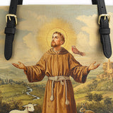 Catholight The Spirit of Nature Leather Tote Bag