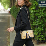 Catholight Our Lady’s Eternal Glow Leather Crossbody Bag