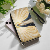 Catholight  Our Lady’s Eternal Glow Leather Wallet Purse