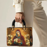 Catholight The Lily Of Purity Lady Leather Bag