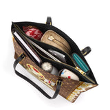 Catholight Agnus Dei Leather Tote Bag