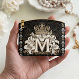 Catholight The Divine Monogram Leather Rosary Pouch