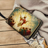 Catholight  The Glorious Ascension Leather Wallet Purse