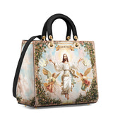 Catholight In God We Trust Lady Leather Bag