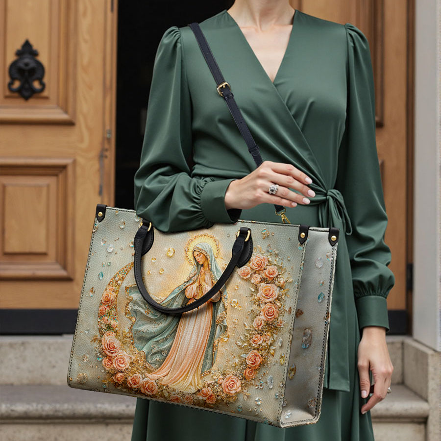 Catholight  The Crescent of Serenity Leather Bag