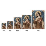 Catholight St. Thérèse of Lisieux Shower of Roses Canvas Wall Art