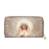 Catholight  Eucharistic Grace  - Leather Wallet Purse