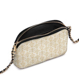 Catholight The Ave Maria Pattern Leather Crossbody Bag