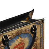 Catholight  Sacred Heart of Divine Love Leather Bag
