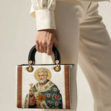 Catholight Saint Peter Reverence Lady Leather Bag
