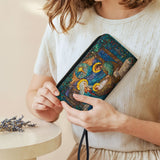 Catholight Holy Nativity Leather Wallet Purse