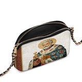 Catholight Saint Peter Reverence Leather Crossbody Bag