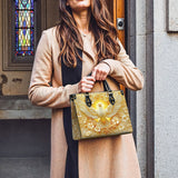 Catholight  Wings of Serenity Leather Bag
