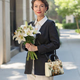 Catholight Holy Family Sacred Lady Leather Bag