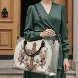 Catholight  Faith & Florals Leather Bag