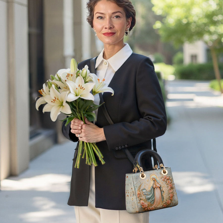 Catholight The Crescent of Serenity Lady Leather Bag