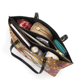 Catholight Divine Madonna And Child Leather Tote Bags