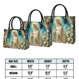 Catholight  Lady Of Lourdes Leather Bag