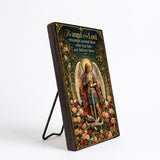 Catholight Archangel's Triumph Devotional Wooden Art Quote