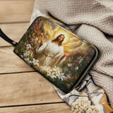 Catholight  Resurrection Bloom Leather Wallet Purse